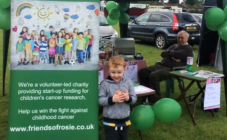 Locals support childhood cancer research